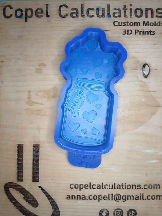 Valentine Heart Love Jar