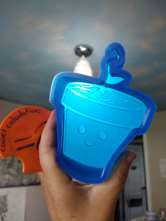 Happy flower pot/baby sprout