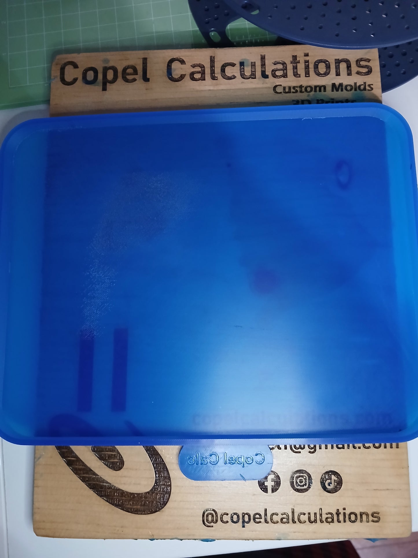 Silicone Tray - for Wax Brittle or catching overflow