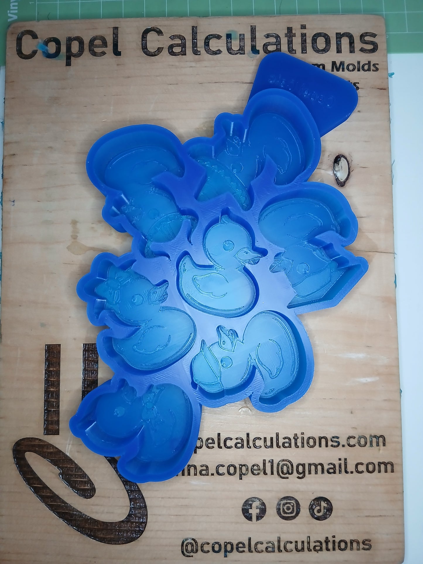 Wax Melts/Vent Clip Sample Size Molds