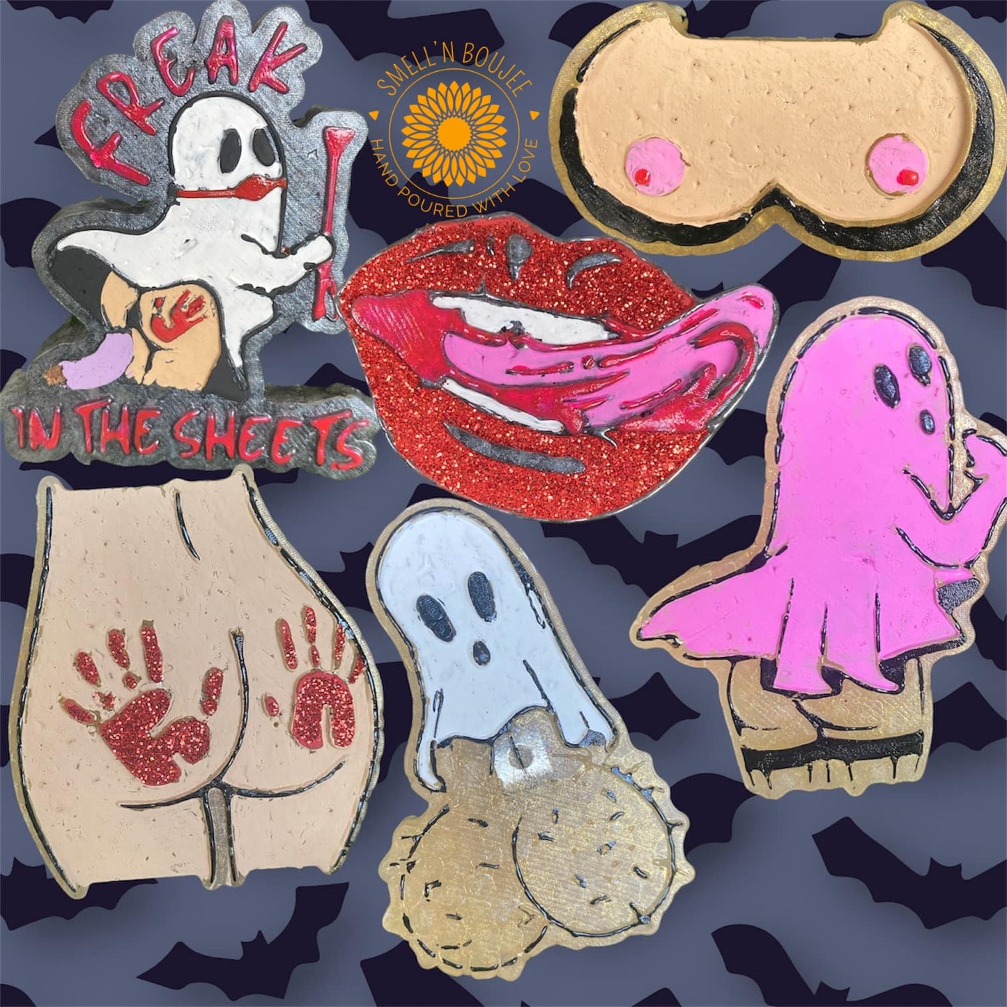 Wax Melts/Vent Clip Sample Size Molds