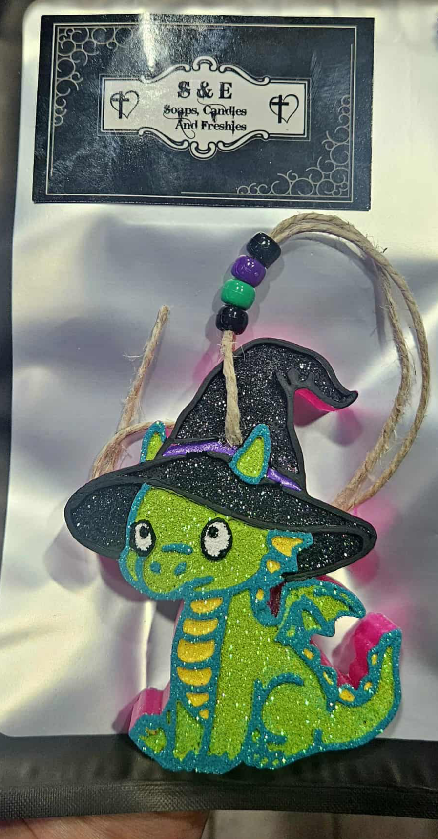 Baby Dragon in Witch Hat