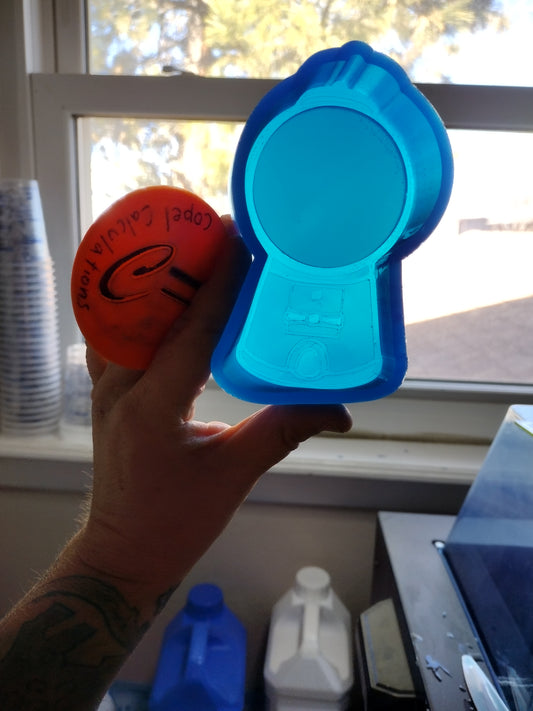 Gumball Machine Shaker Mold