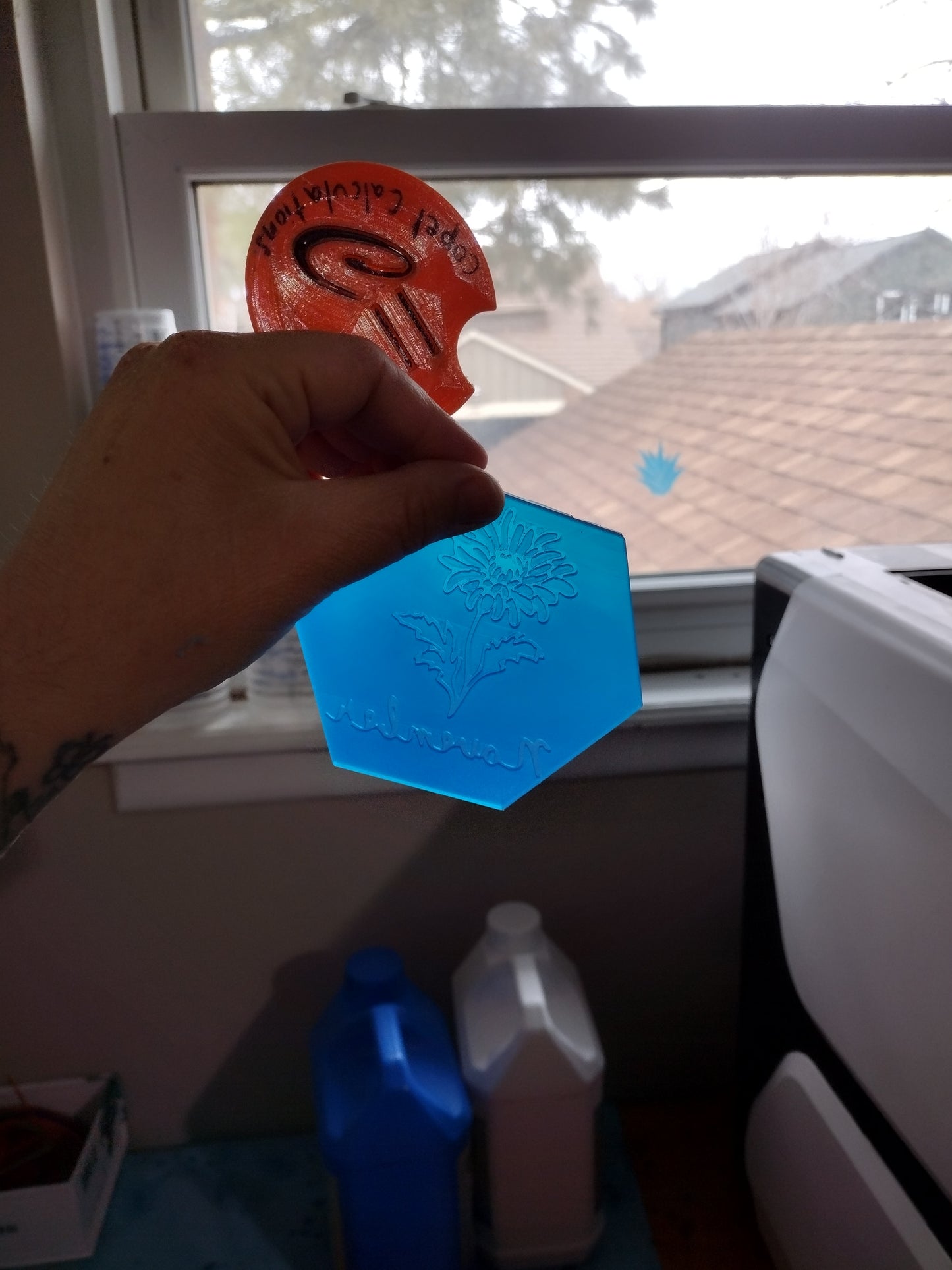 Birth Month Flowers (inserts for hexagon mold)