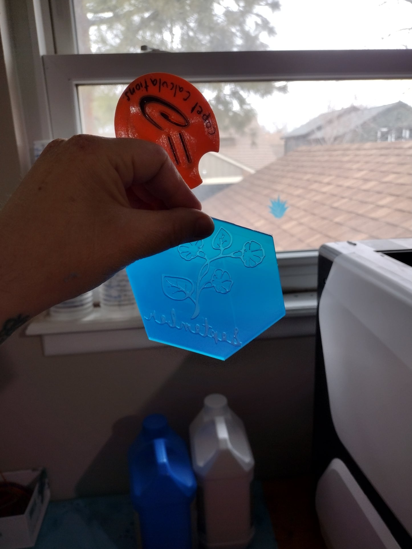 Birth Month Flowers (inserts for hexagon mold)