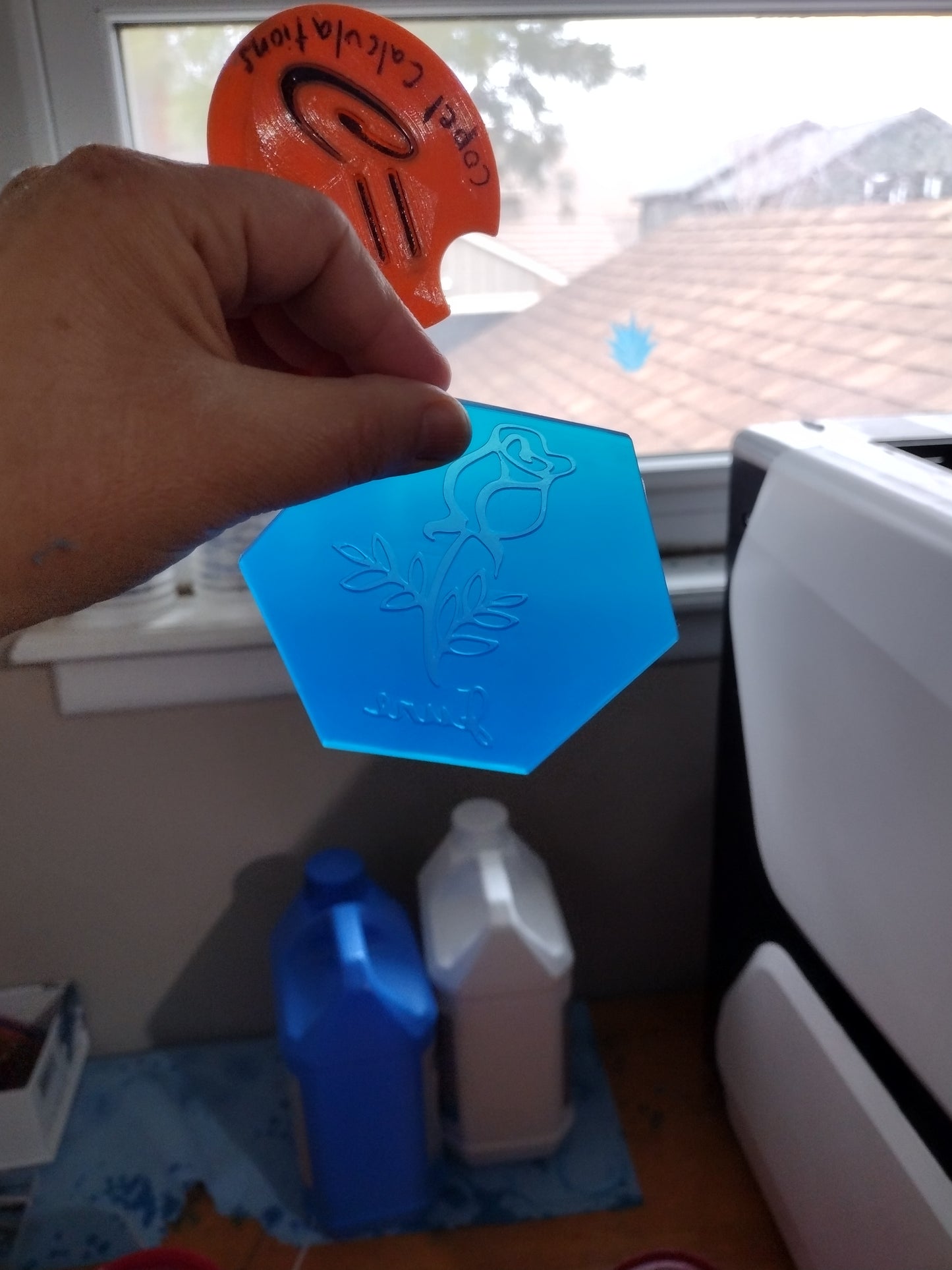 Birth Month Flowers (inserts for hexagon mold)