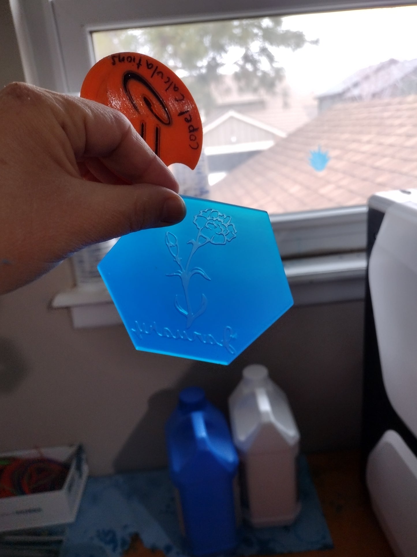 Birth Month Flowers (inserts for hexagon mold)