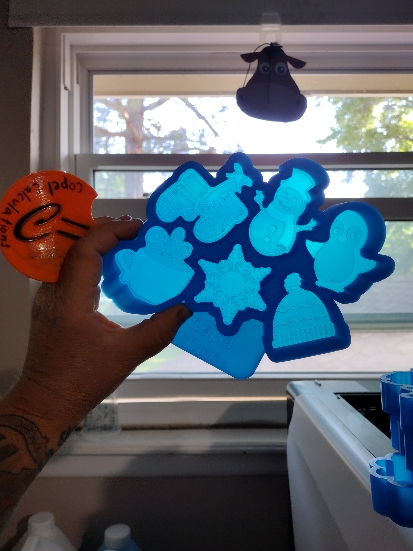 Wax Melts/Vent Clip Sample Size Molds