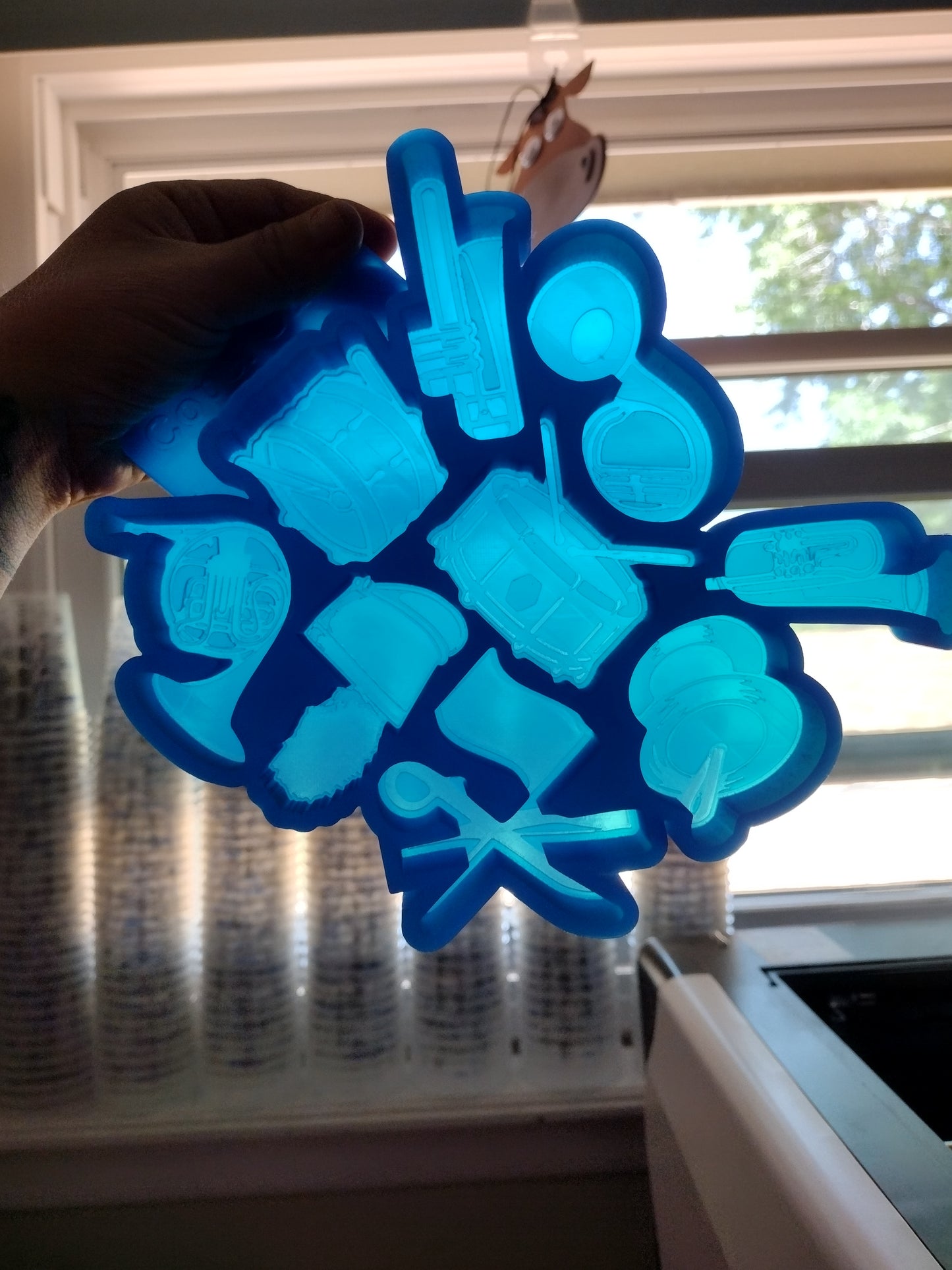 Wax Melts/Vent Clip Sample Size Molds