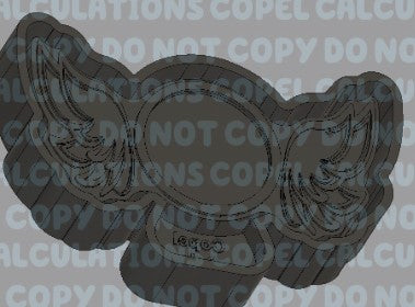 Angel Wings Shaker Mold