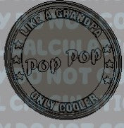 Grandpa (inserts for 4" round)