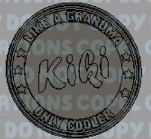 Grandma (inserts for 4" round)