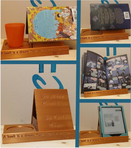 3d Printed Book Holder