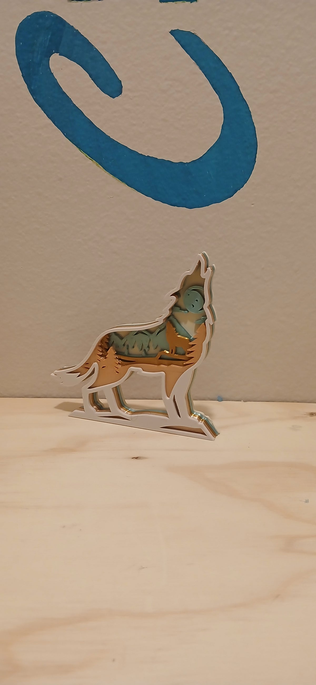 3d printed Layered Display
