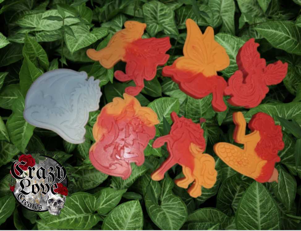 Wax Melts/Vent Clip Sample Size Molds