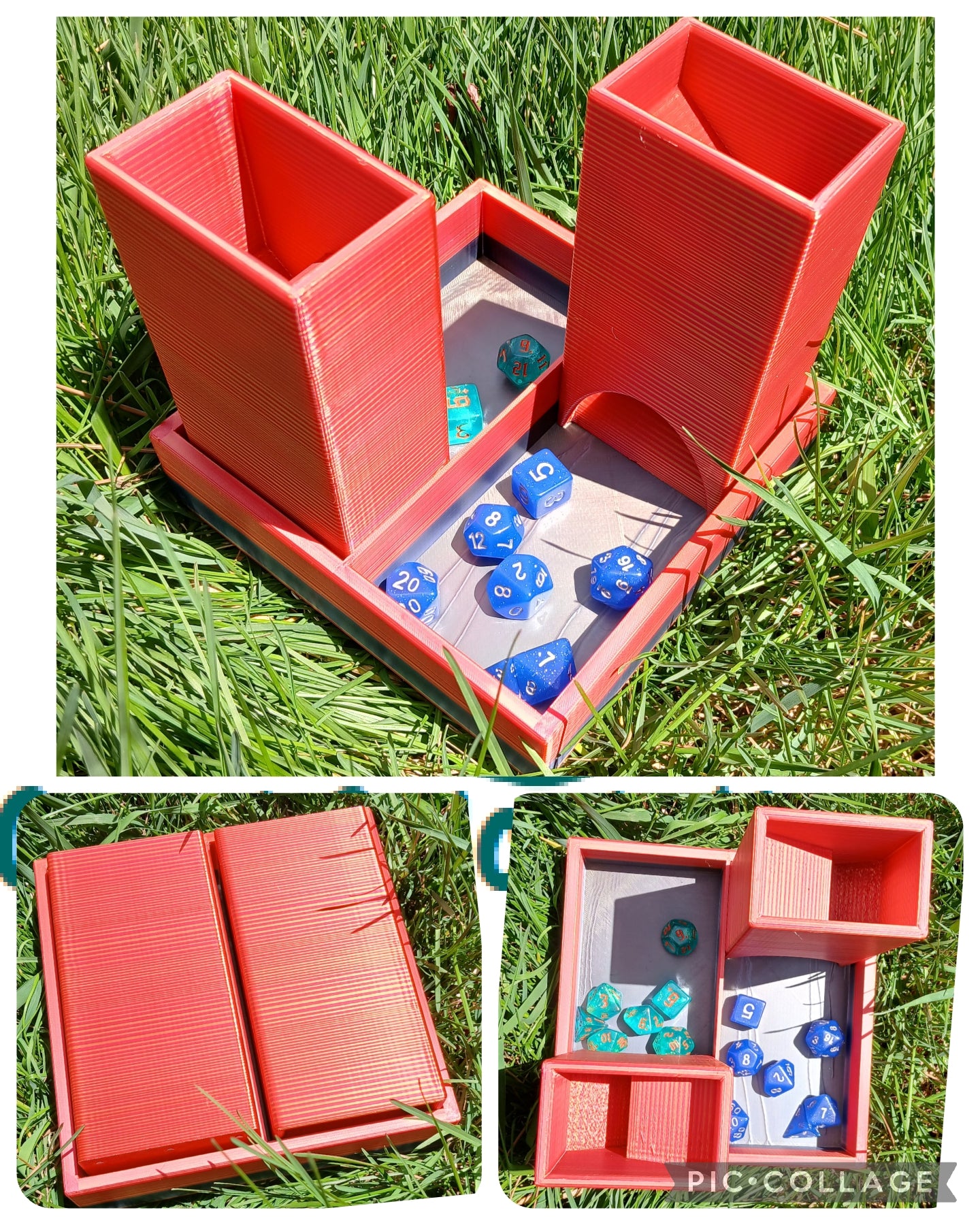 DnD Dice Towers (colors will vary)