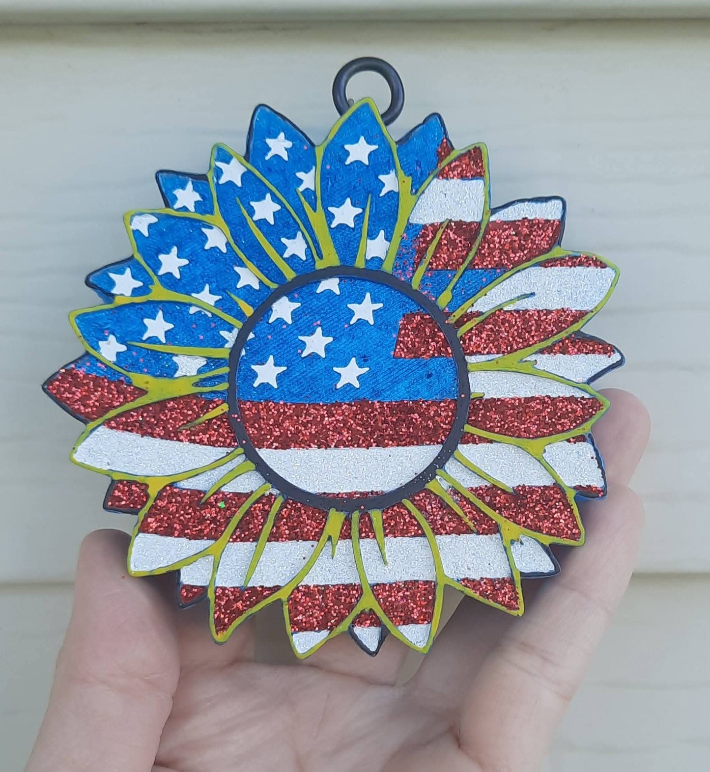 US Flag Sunflower