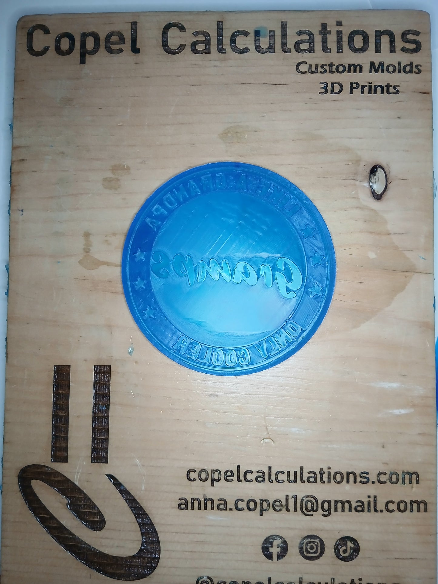 Grandpa (inserts for 4" round)