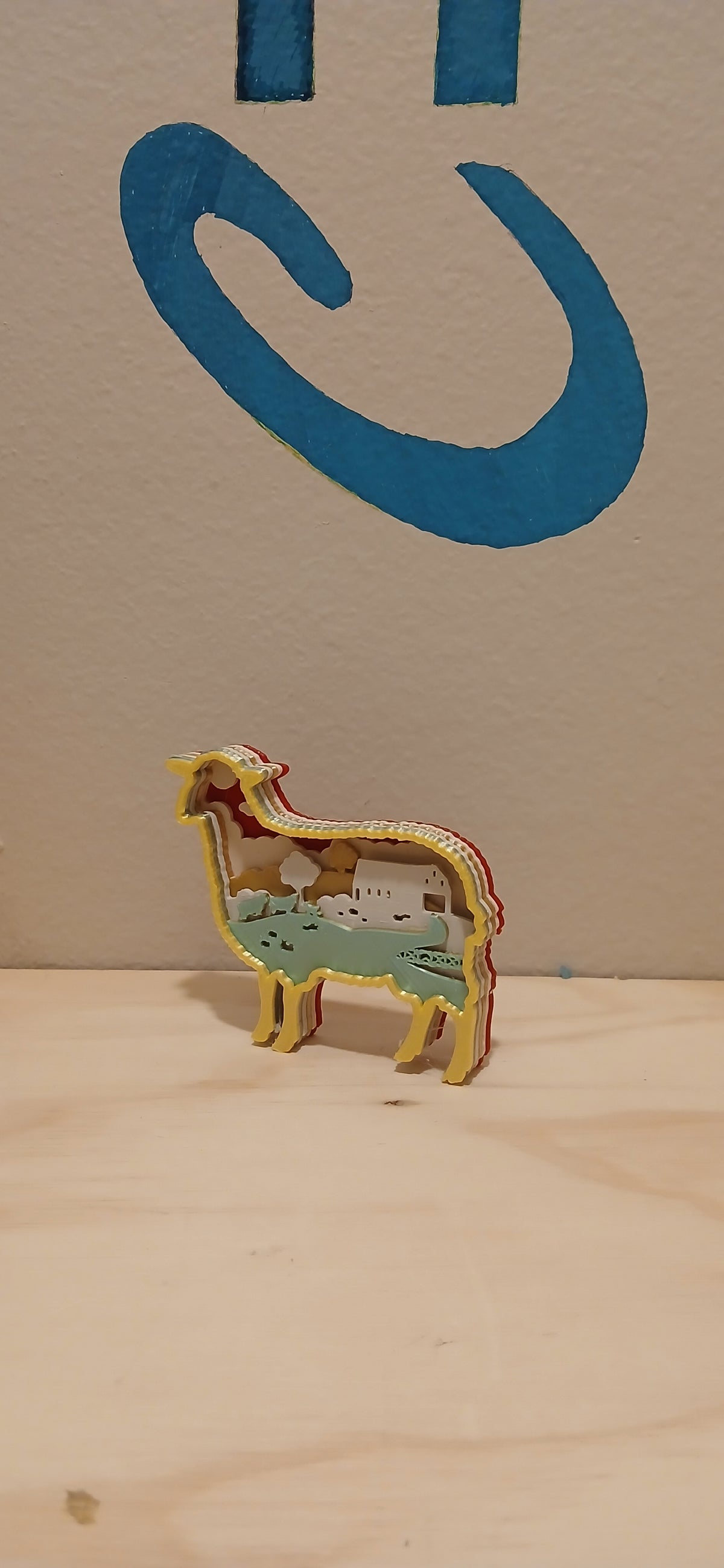 3d printed Layered Display