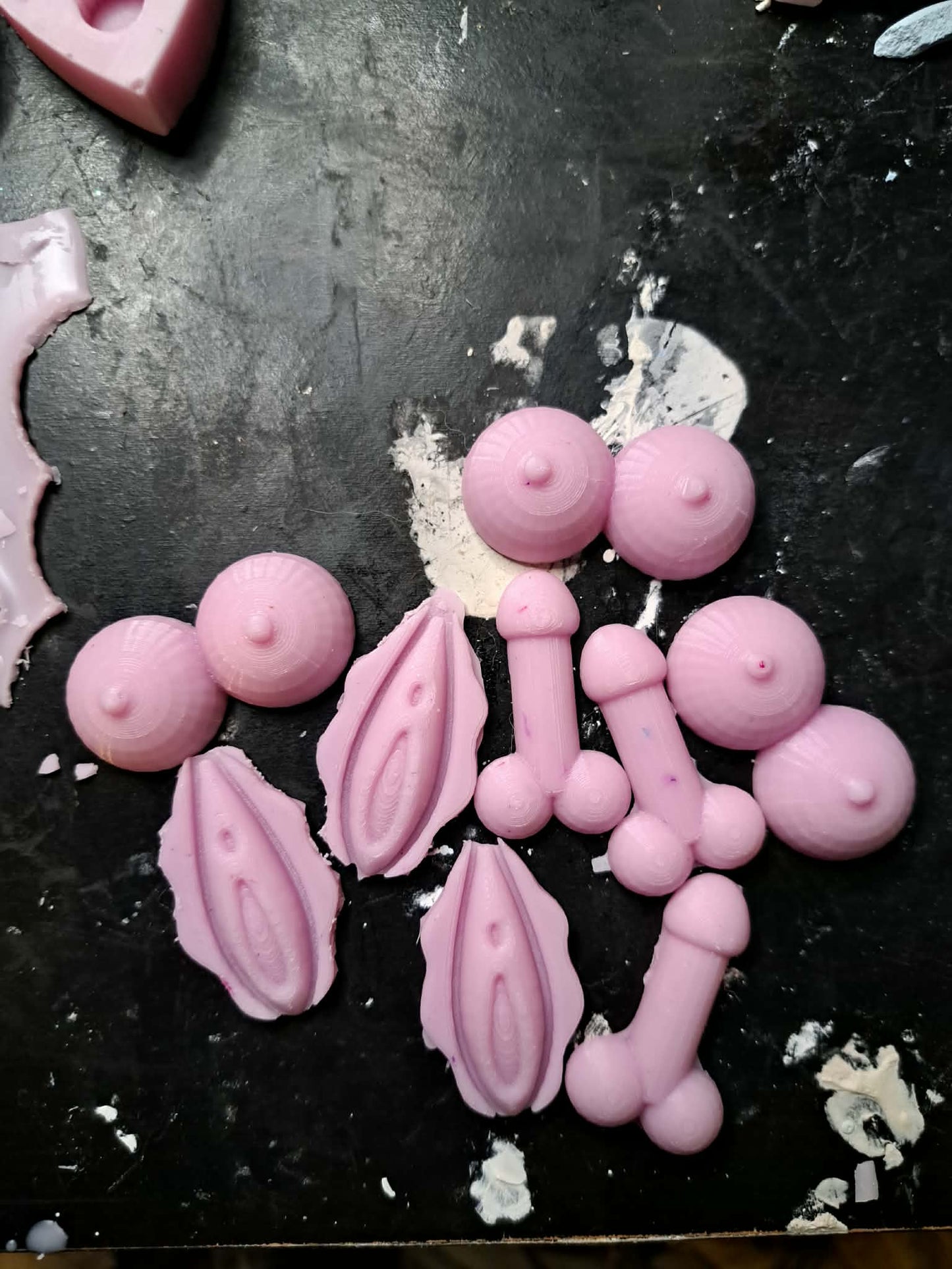 Wax Melt molds - 3D