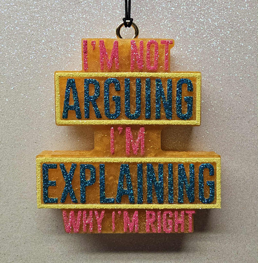 Not Arguing
