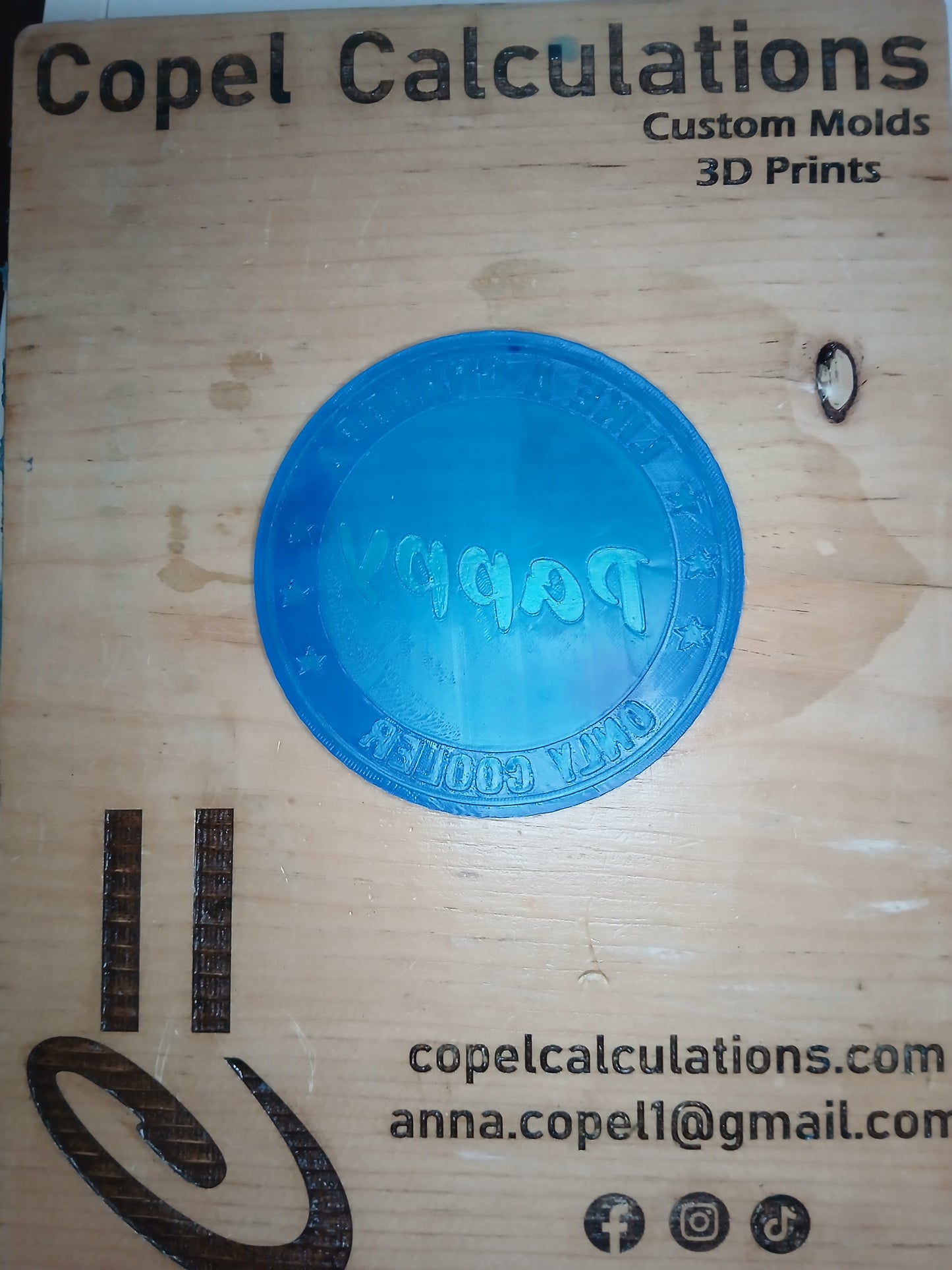 Grandpa (inserts for 4" round)