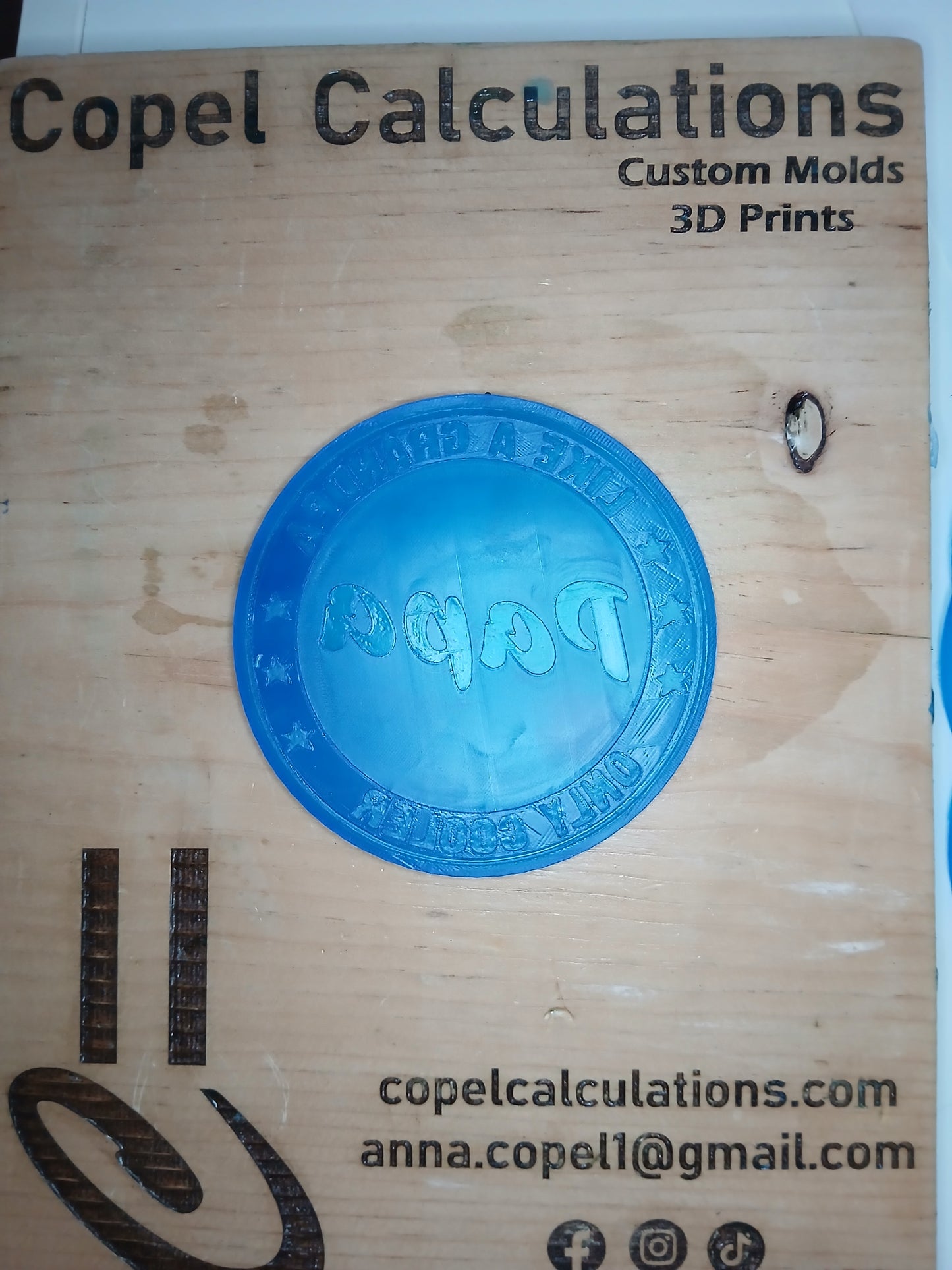 Grandpa (inserts for 4" round)