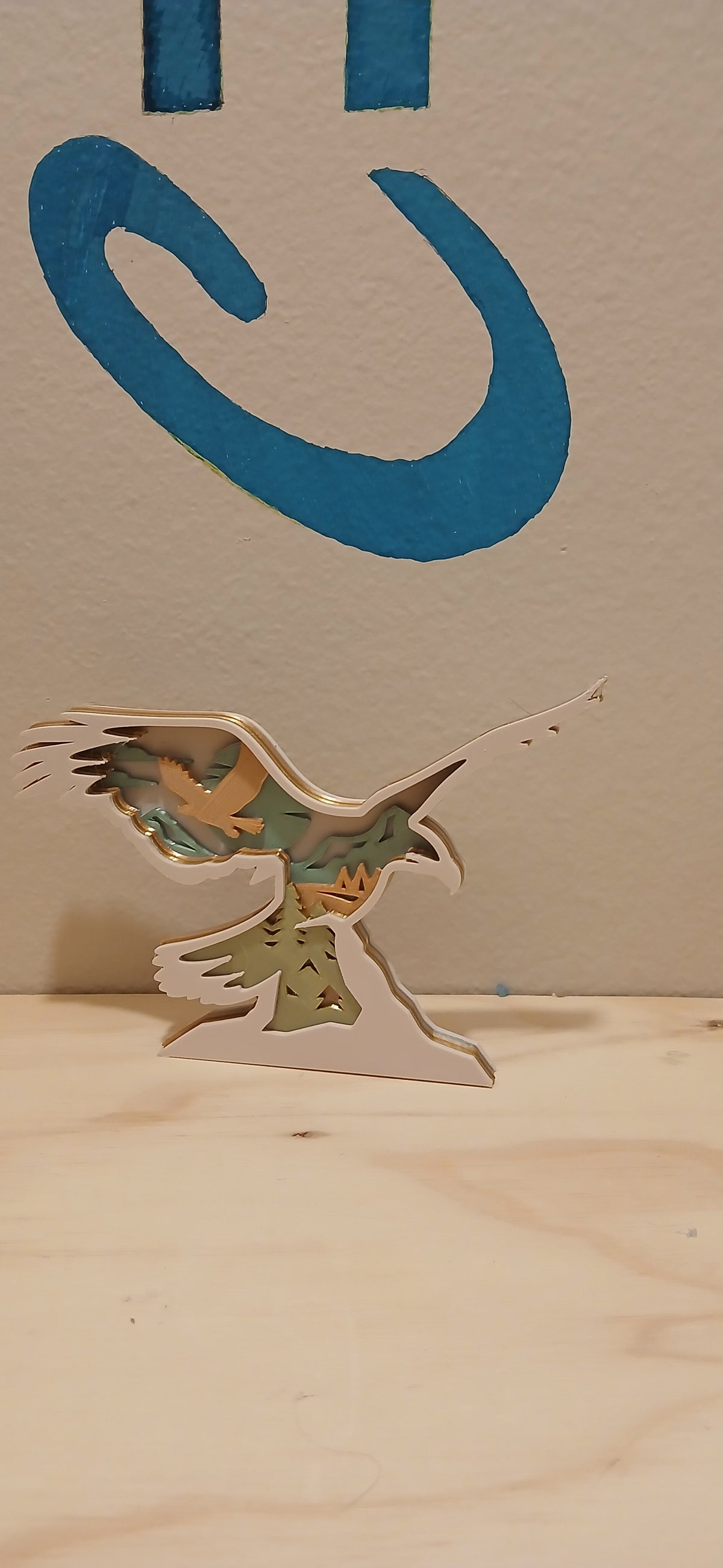 3d printed Layered Display