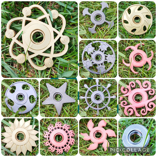 3d printed Fidget Spinners