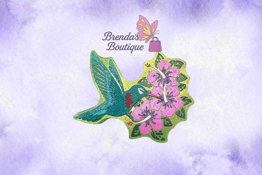 Hummingbird with Flowers