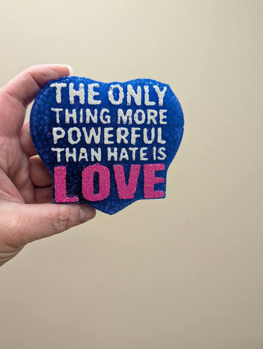 Love More Powerful than Hate