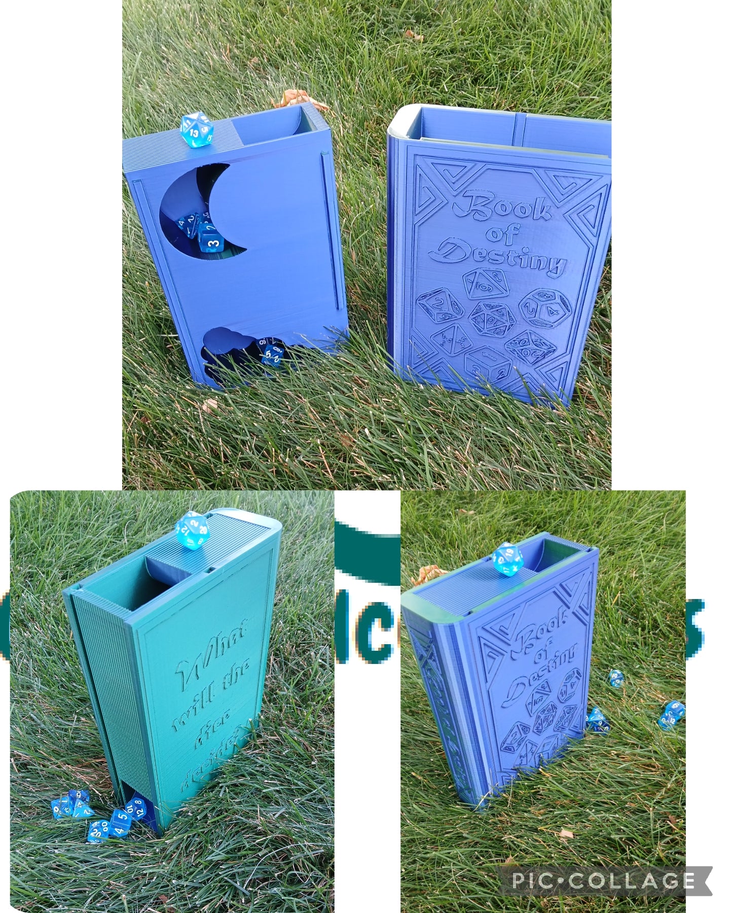 DnD Dice Towers (colors will vary)