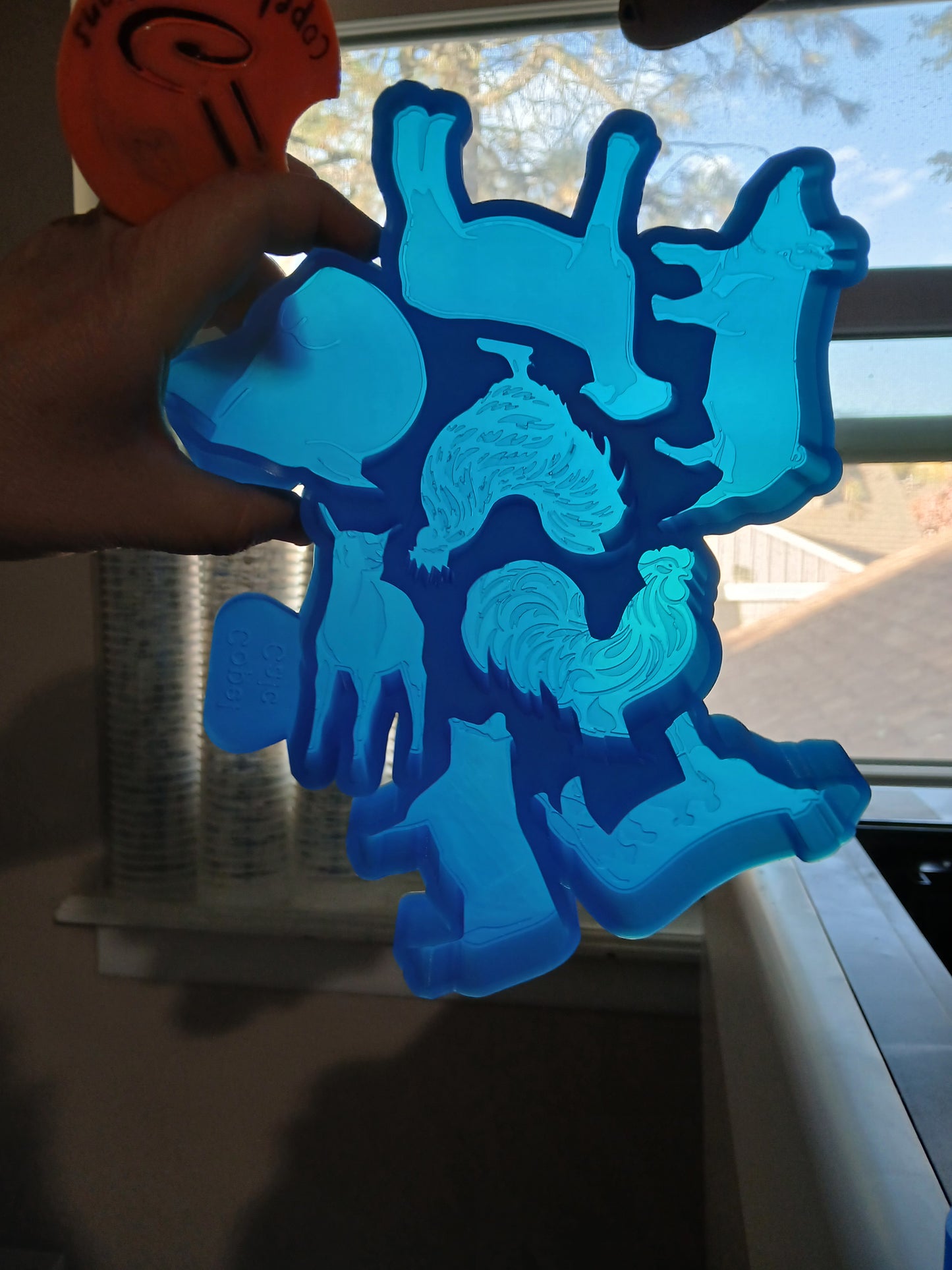 Wax Melts/Vent Clip Sample Size Molds