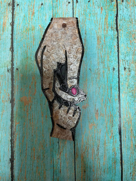 Parent hand with baby hand